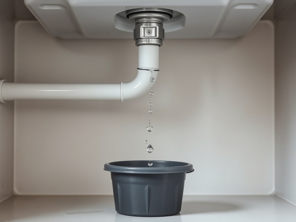 Détection d'une fuite d'eau sous un évier à Bagneux