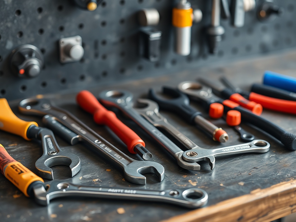 Outils d'un artisan plombier à Bagneux
